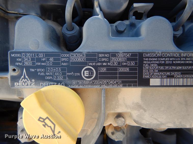 image for item DE6074 2010 Dynapac CC142 double drum vibratory roller