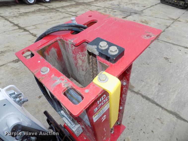 image for item DE7641 2017 Hurricane HD-3700 skid steer hammer