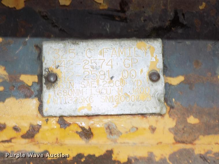 image for item DE7642 1997 Caterpillar 325B L excavator