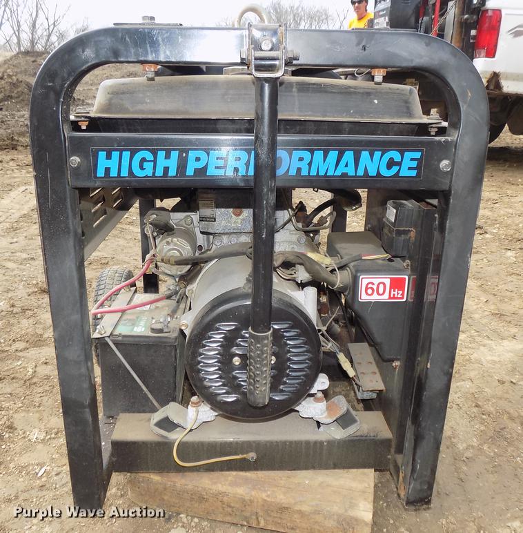 image for item DE7652 Ingersoll Rand air compressor and Pacific generator