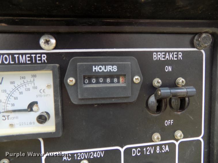 image for item DE7652 Ingersoll Rand air compressor and Pacific generator