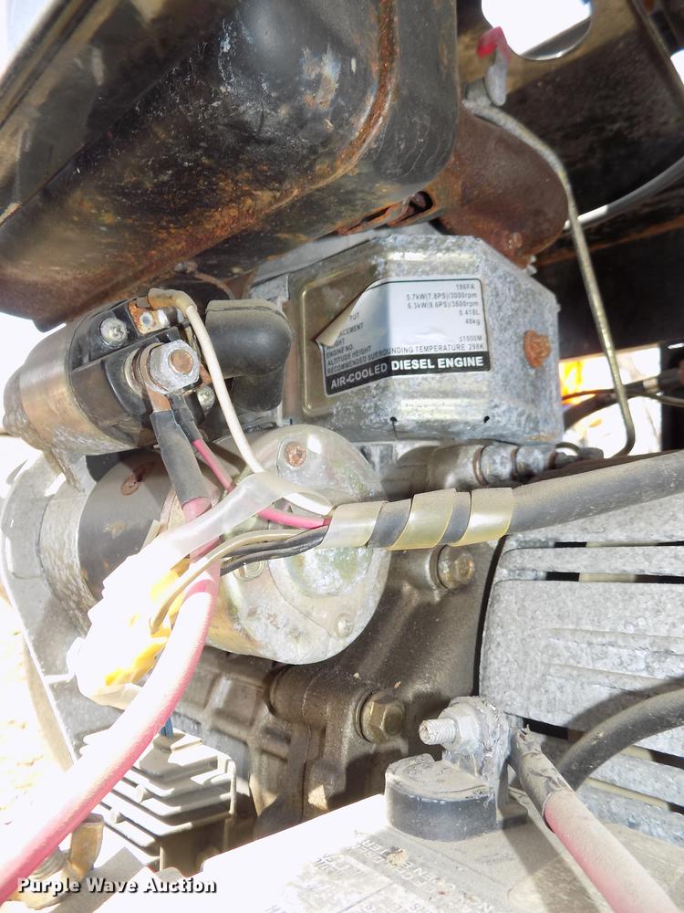 image for item DE7652 Ingersoll Rand air compressor and Pacific generator