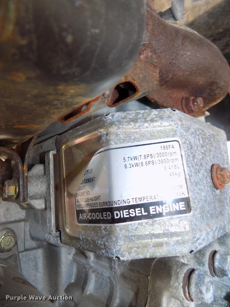 image for item DE7652 Ingersoll Rand air compressor and Pacific generator