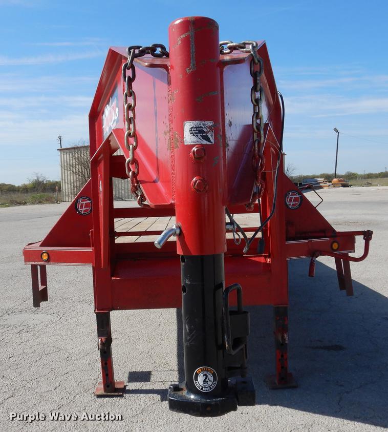 image for item DE8544 2018 Longhorn equipment trailer