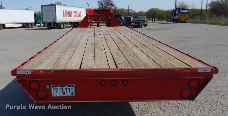 image for item DE8544 2018 Longhorn equipment trailer