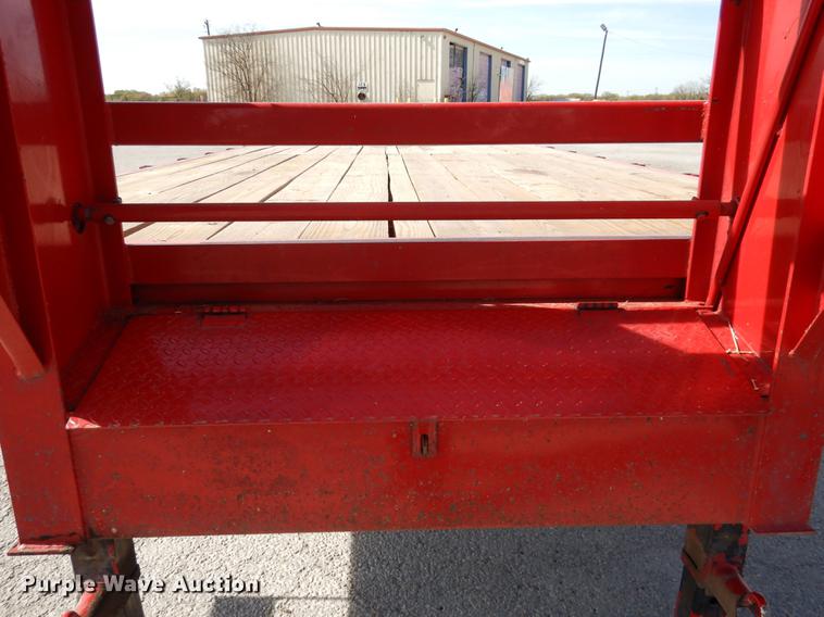 image for item DE8544 2018 Longhorn equipment trailer