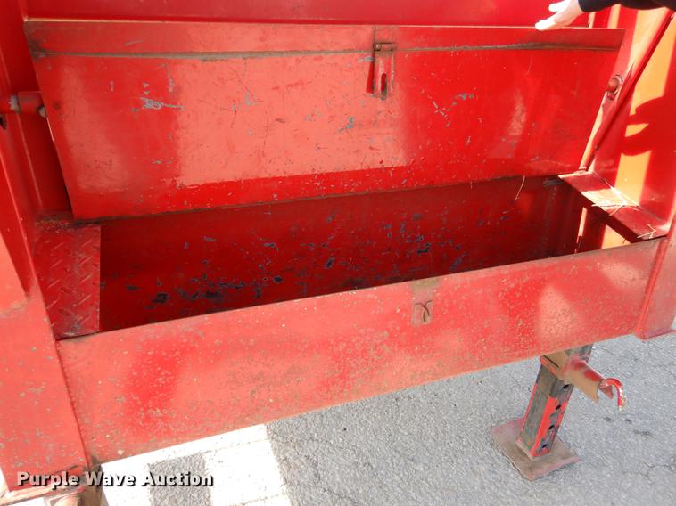 image for item DE8544 2018 Longhorn equipment trailer