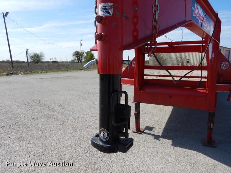 image for item DE8544 2018 Longhorn equipment trailer