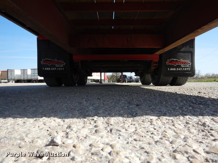 image for item DE8544 2018 Longhorn equipment trailer
