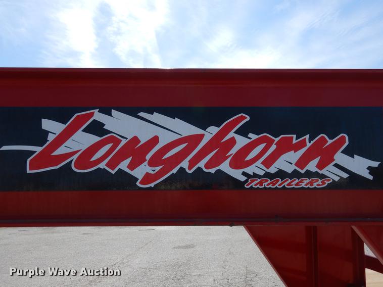 image for item DE8544 2018 Longhorn equipment trailer