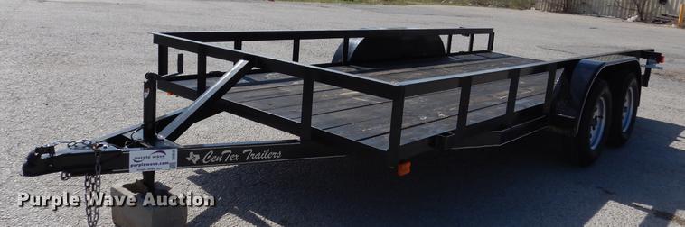 image for item DE8545 2019 Centex utility trailer