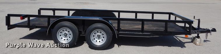 image for item DE8545 2019 Centex utility trailer