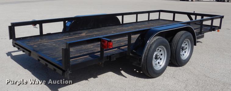 image for item DE8545 2019 Centex utility trailer