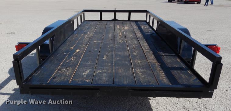 image for item DE8545 2019 Centex utility trailer