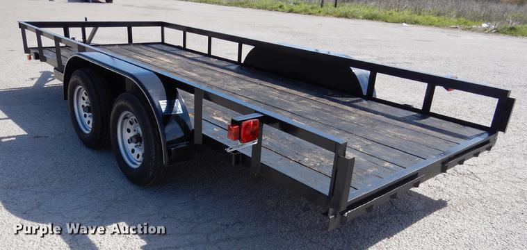 image for item DE8545 2019 Centex utility trailer