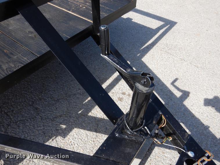 image for item DE8545 2019 Centex utility trailer