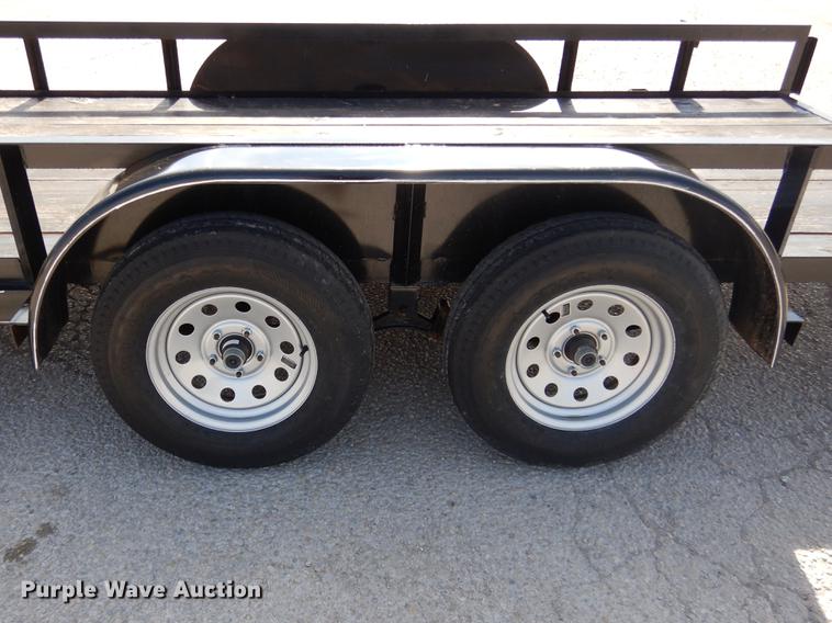 image for item DE8545 2019 Centex utility trailer
