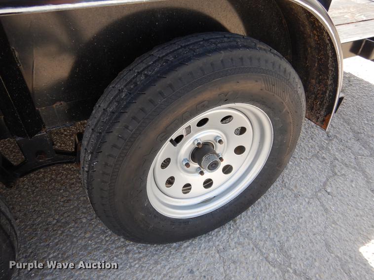 image for item DE8545 2019 Centex utility trailer