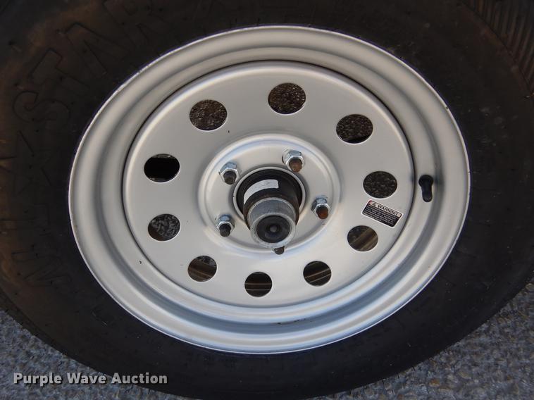 image for item DE8545 2019 Centex utility trailer