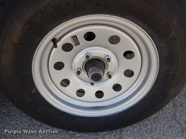 image for item DE8545 2019 Centex utility trailer