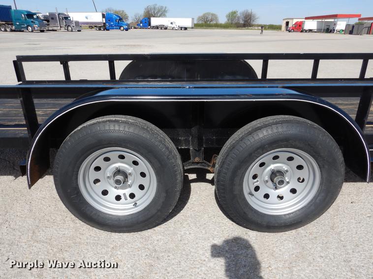 image for item DE8545 2019 Centex utility trailer