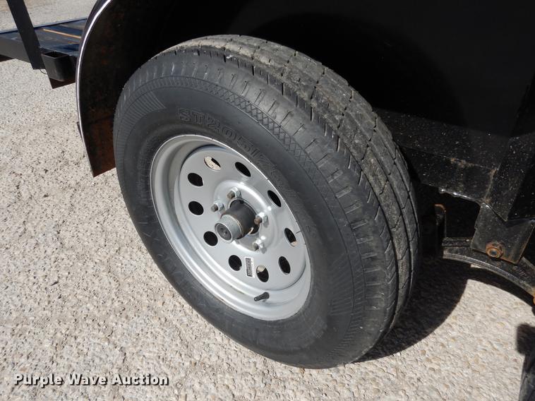 image for item DE8545 2019 Centex utility trailer