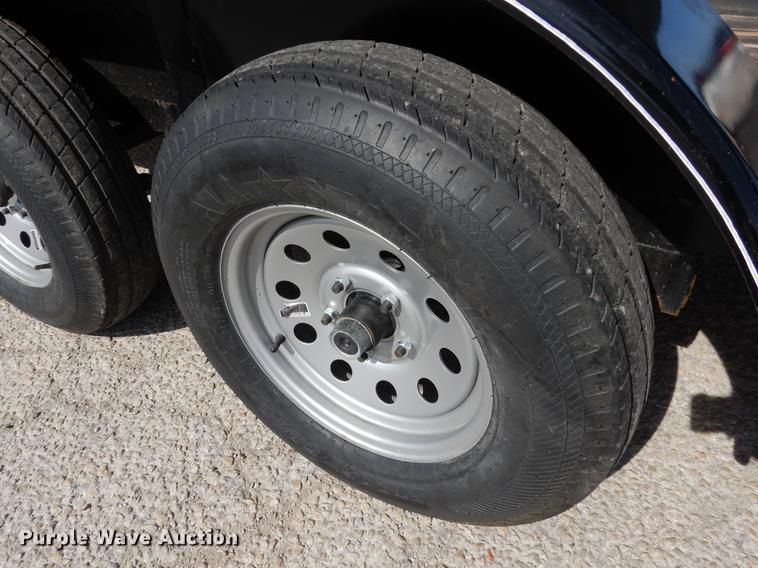 image for item DE8545 2019 Centex utility trailer