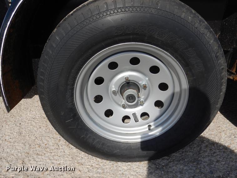 image for item DE8545 2019 Centex utility trailer