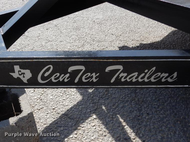 image for item DE8545 2019 Centex utility trailer