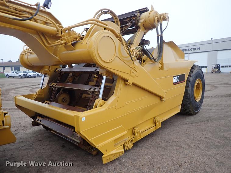 image for item DF1001 1996 Caterpillar 615C Series II elevating scraper