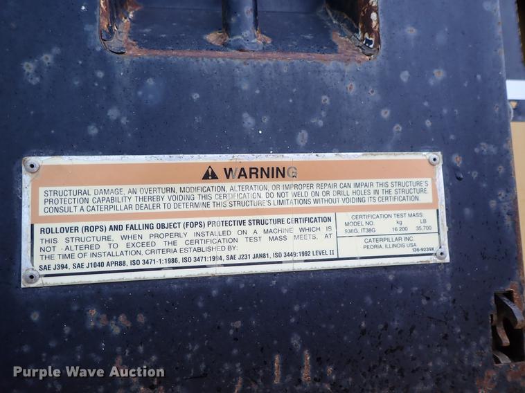 image for item DF1002 1998 Caterpillar 938G wheel loader