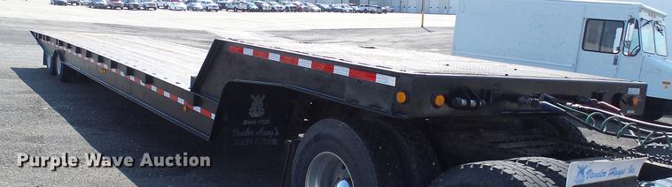 image for item DF7175 1994 Landoll tilt deck equipment trailer