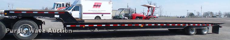 image for item DF7175 1994 Landoll tilt deck equipment trailer