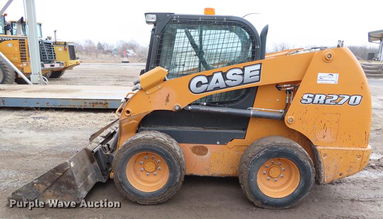 image for item DF7714 2015 Case SR270 skid steer