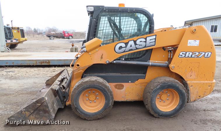 image for item DF7714 2015 Case SR270 skid steer
