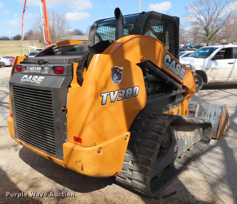 image for item DF7723 2015 Case TV380 skid steer