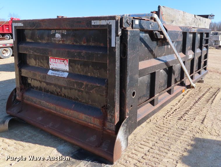 Ox Bodies steel dump bed in Bucyrus, KS Item DF7729 sold Purple Wave