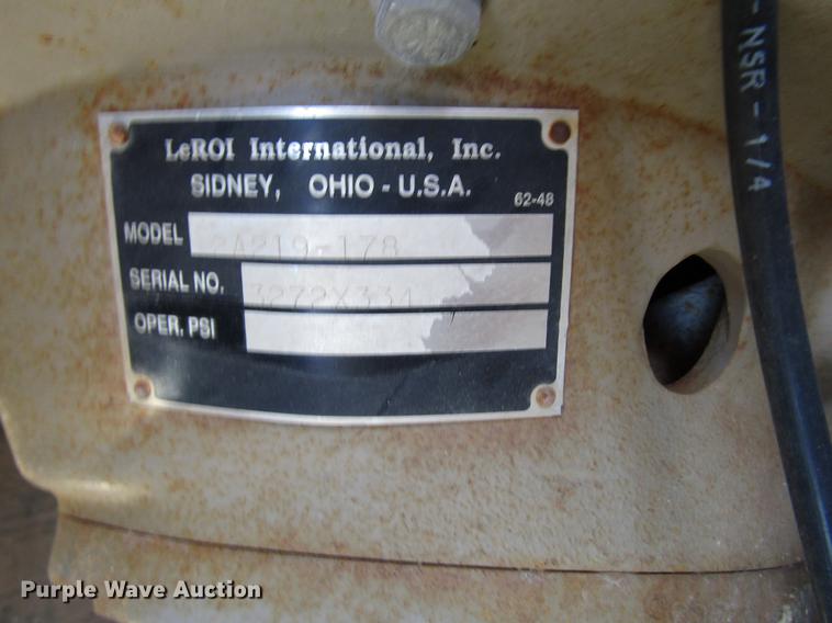 image for item DF7851 1994 Leroi air compressor