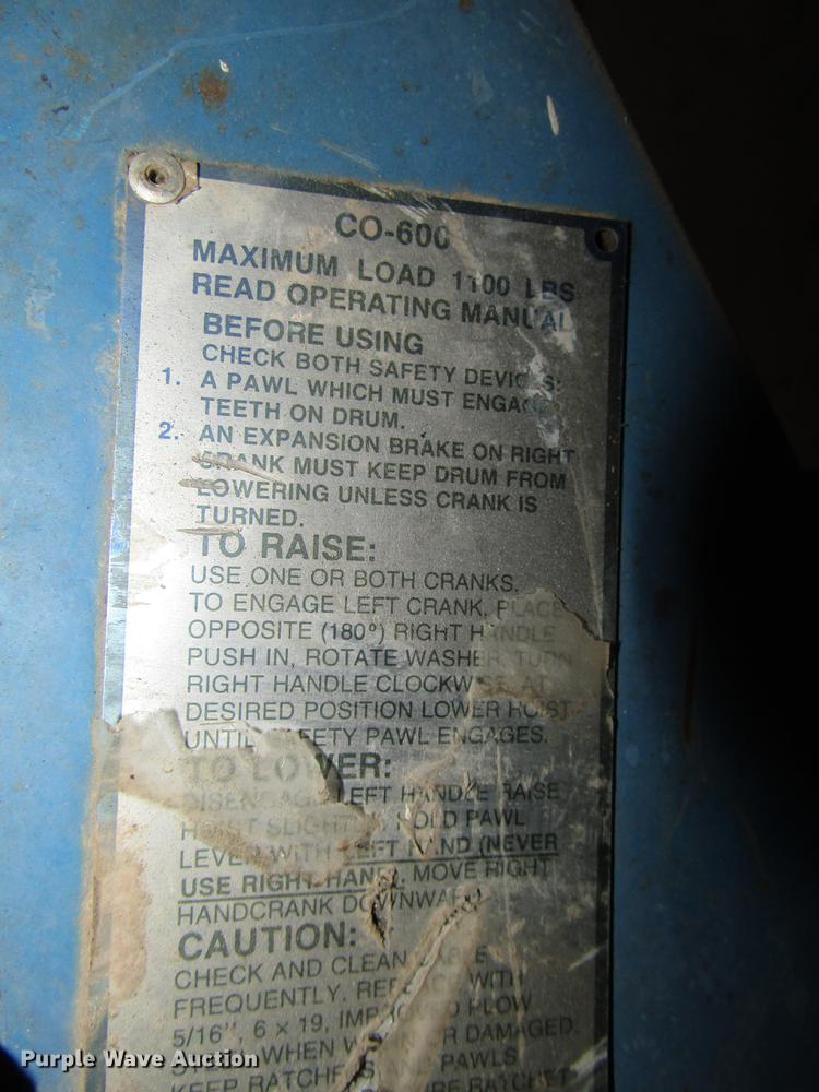 image for item DF7871 (16) winches