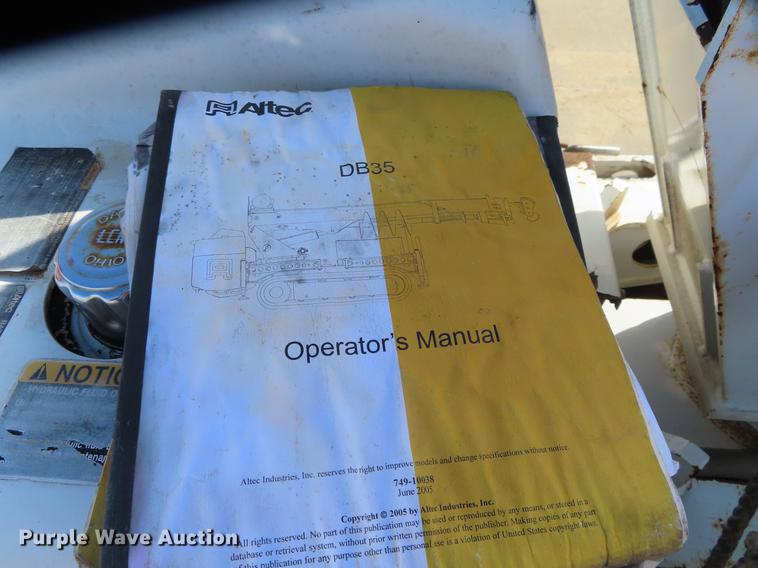 image for item DF7892 Altec DB35 mini digger derrick