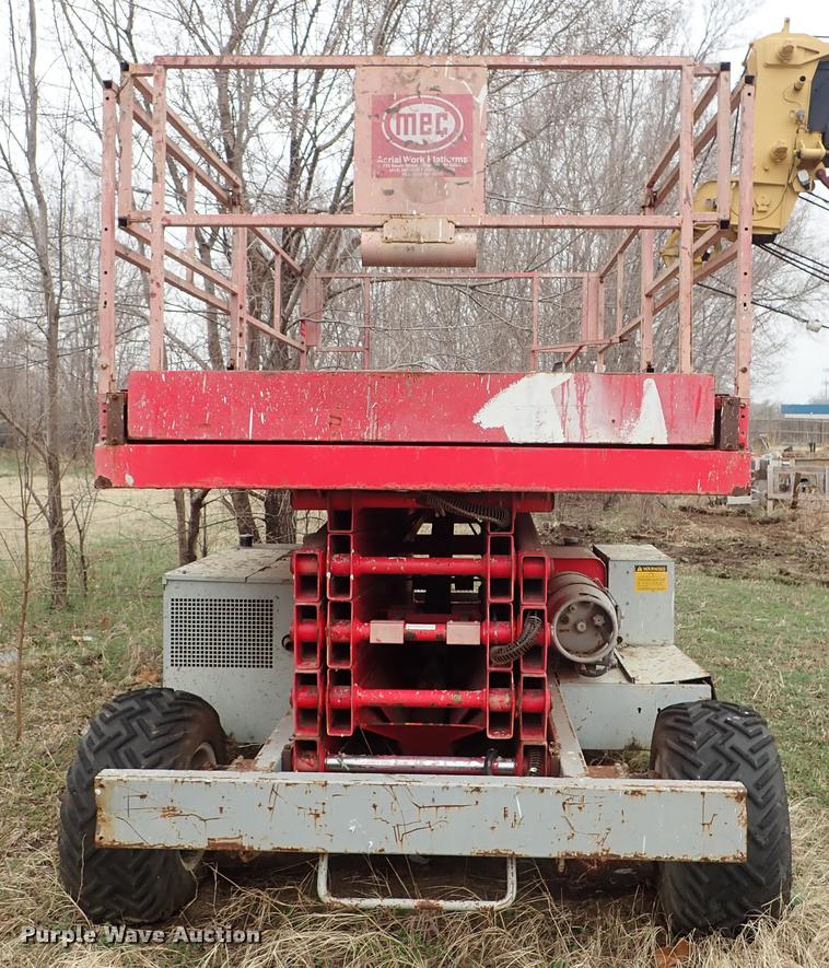 image for item DF8855 Mec 33RT rough terrain scissor lift