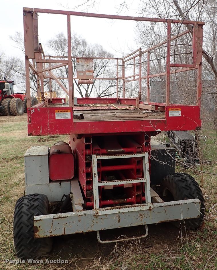 image for item DF8855 Mec 33RT rough terrain scissor lift