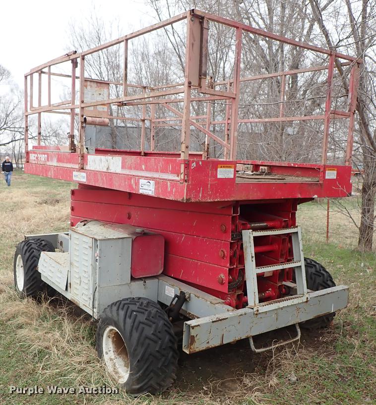 image for item DF8855 Mec 33RT rough terrain scissor lift