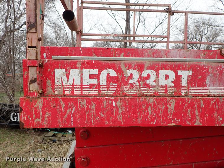 image for item DF8855 Mec 33RT rough terrain scissor lift