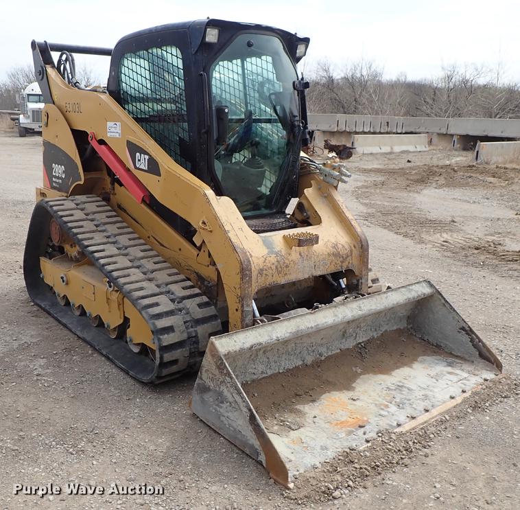 image for item DF8893 2008 Caterpillar 289C skid steer