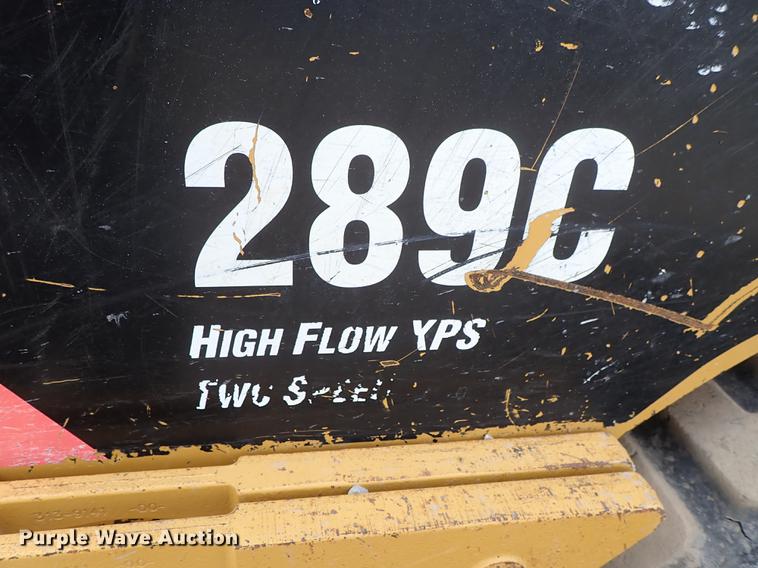 image for item DF8893 2008 Caterpillar 289C skid steer