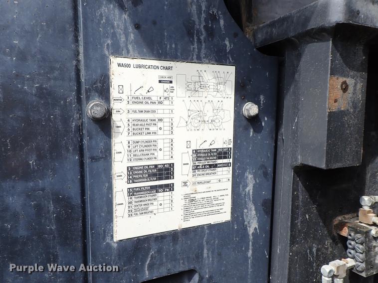 image for item DF8894 2010 Komatsu WA500-6 wheel loader