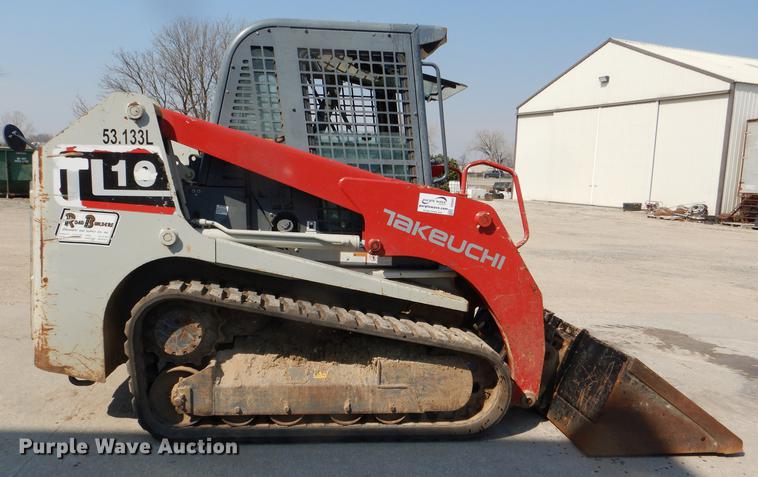 image for item DG0947 2013 Takeuchi TL10 skid steer