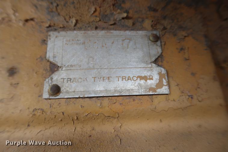 image for item DG3395 1971 Caterpillar D9G dozer