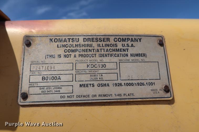 image for item DG3403 1993 Komatsu WA450-2 wheel loader